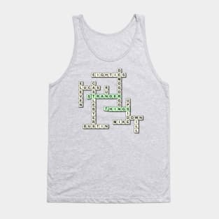 Scrabble Things Tank Top